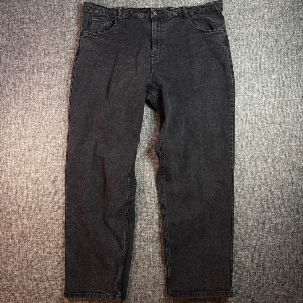 Mens Architect Jean Company Jeans | Waist 40 | Black Faded Straight Leg Denim - Picture 3 of 14